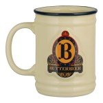 Harry Potter Butterbeer Mug, Officially Licensed Wizarding World Collectible, 350ml Ceramic Cup for Coffee, Tea and More, Three Broomsticks Inspired Gift for Pop Culture Fans
