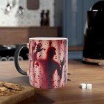 hengshukeji Funny Mug, Coffee Mug, Message Appears as it Heats, Perfect Novelty Gag Gift, Office Joke, White Elephant Gifts, Funny Creativity Gifts for Men Women (F)