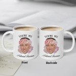 Funny Coffee Mug - You're My National Treasure - White Elephant Gifts for Adults - Fun and Unique Coffee Cup - Gag Gifts for Christmas Valentine's Day Birthday Mother Father Friend - 11oz