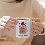 Funny Coffee Mug - You're My National Treasure - White Elephant Gifts for Adults - Fun and Unique Coffee Cup - Gag Gifts for Christmas Valentine's Day Birthday Mother Father Friend - 11oz