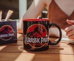 Silver Buffalo Jurassic Park Logo Jumbo Ceramic Coffee Mug, 20 Ounces