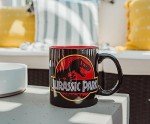 Silver Buffalo Jurassic Park Logo Jumbo Ceramic Coffee Mug, 20 Ounces