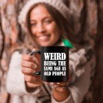 Birthday Gifts for Men Women - 11 Oz Coffee Mug Cup - Christmas Gifts Funny Unique Gift Ideas for Grandpa Dad Father Husband Him 30th 40th 50th 60th 70th 80th