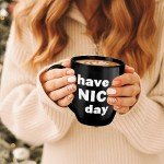 White Elephant Gifts for Adults, 16 OZ Coffee Mug Funny Presents for Women Men Wife Mom Dad Friend, Gag Gifts for Him Husband for Christmas Stocking Stuffers Valentines Anniversary Birthday