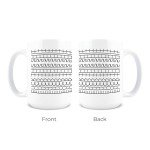 Hogg Hidden Message Coffee Mug, Fuck This Shit Coffee Mug, 15 oz Ceramic Cup, Fuck This Shit