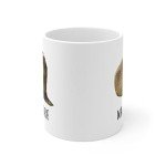 Lovesout Funny Capybara Cute Personalized Name Christmas 2025 Gifts Coffee Mug White 11 Oz
