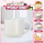 VANUODA Cute Cat in Mug, 3D Animal Ceramic Tea Cup, Coffee Mugs, Valentines Mothers Day Easter Christmas Gifts for Women Mum Her Wife Grandma Girl Boy Kids Teacher Friend, Birthday Present Idea
