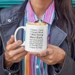 Veracco I Came I Saw I Forgot Coffee Mug Have No Idea Whats Going On Is This My Cup I Have To Pee Cup Sarcastic Gift Office Humor Gift Wife Coffee Mug Gifts For Forgetful Friend Office Humor Present