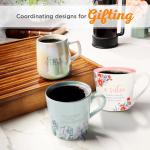 Christian Art Gifts Floral Pink Ceramic Coffee Mug – 14 oz. Microwave and Dishwasher-Safe Lead-Free Non-Toxic Inspirational Scripture Coffee and Tea Mug for Sisters with Bible Verse – Proverbs 31:29