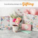 Christian Art Gifts Pastel Floral Ceramic Coffee Mug – 14 oz. Lead-Cadmium-free, Non-toxic Inspiration Scripture Coffee & Tea Mug for Mug for Women with Bible Verse: Strength & Dignity –Proverbs 31:25