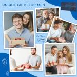 Nucinzua Birthday Gifts for Men,Funny Socks Gift Ideas for Dad Husband Grandpa Teens,Stocking Stuffers for Men Boys,Christmas Gifts for Him,Fun Sleeping Socks
