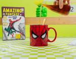 Silver Buffalo Marvel Spider-Man Face Jumbo Ceramic Coffee Mug, 20-Ounces, Red(Pack of 1)