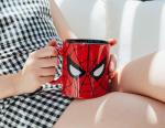 Silver Buffalo Marvel Spider-Man Face Jumbo Ceramic Coffee Mug, 20-Ounces, Red(Pack of 1)