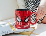 Silver Buffalo Marvel Spider-Man Face Jumbo Ceramic Coffee Mug, 20-Ounces, Red(Pack of 1)