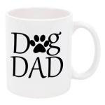 Promotion & Beyond Funny Dog Dad Mugs Gift For Dog Dad Parent Father's Day Birthday Novelty Coffee Mugs Ceramic (11 oz) PB120