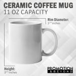 Promotion & Beyond Funny Dog Dad Mugs Gift For Dog Dad Parent Father's Day Birthday Novelty Coffee Mugs Ceramic (11 oz) PB120