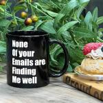 Kadiak Funny Coffee Mug Gifts for Work Office, Novelty Sarcastic Work Coffee Mug for Women Men Boss Coworkers Friends, Farewell Goodbye Going Away Gag Gifts for Colleague 11oz