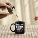 Silkwishes Valentines Coffee Cup 11Oz Birthday Gifts Chirstmas Gift for Husband Wife Boyfriend Girlfriend,In Case I Don't Say It Enough Mug, Coffee Mug Gifts for Couple Wedding Gift for Him Her
