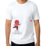 BoldLoft Captured by Your Love Couple Shirts for Him and Her, His and Hers Matching Shirts (US, Alpha, Large, Regular, Regular, Men, White)