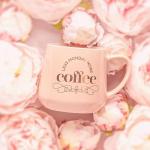 Karma 16 oz Chic Ceramic Coffee Mug Good Morning Sunshine - Cute Coffee and Tea Mug - Ceramic Coffee Mugs for Women and Men