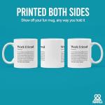 Panvola Work Friend Definition Mug Coworker Gifts Officemates Office Coworker Friend Gift Friendship Novelty Drinkware Ceramic Mug 11 oz White