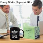 YHRJWN Gifts for Adult White Elephant, I'M Multitasking Mug, Funny Coffee Mugs Adult Humor, Christmas Gift for Office Party - Funny Novelty Gifts for Coworkers, Boss, Employees, Men & Women, 11Oz