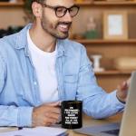 YHRJWN Gifts for Adult White Elephant, I'M Multitasking Mug, Funny Coffee Mugs Adult Humor, Christmas Gift for Office Party - Funny Novelty Gifts for Coworkers, Boss, Employees, Men & Women, 11Oz