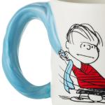 Hallmark Peanuts Linus and Snoopy Coffee Mug (Dimensional Blanket) 17 oz., Gifts for Moms, Dad, Teacher, Boss