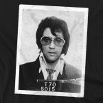 Popfunk Elvis Presley Mugshot T -Shirt & Stickers (XXX-Large)