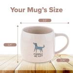 Karma Gifts Reese Ceramic Mug - 16-Ounce Coffee Cup - Cute Mugs for Women and Men - Dog