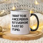 Fatbaby Funny Coffee Mug Gifts for Coworkers Office,Sarcastic Christmas Gag Gifts for Friends Women Men Coworkers Boss 11OZ