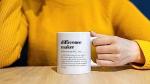 DOTAIN Difference Maker Definition 11oz Coffee Mug Ceramic Cup,Double-Sided Printed,Mentor Boss Coworker Teacher Appreciation Gifts Gift