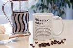 DOTAIN Difference Maker Definition 11oz Coffee Mug Ceramic Cup,Double-Sided Printed,Mentor Boss Coworker Teacher Appreciation Gifts Gift