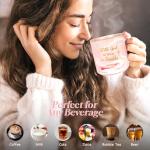 Nexalo rithu Christian Gifts for Women – “With God All Things Are Possible” Scripture Mug – Inspirational Bible Verse Coffee Cup, Spiritual Gift for Women, Christmas & Birthday