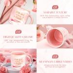 Nexalo rithu Christian Gifts for Women – “With God All Things Are Possible” Scripture Mug – Inspirational Bible Verse Coffee Cup, Spiritual Gift for Women, Christmas & Birthday