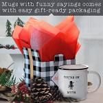 MAINEVENT You're On Mute Mug 11 Ounce Ceramic Coffee Mug, Farmhouse Coffee Mugs Gift Ideas Funny Coffee Mug with Quotes Coffee Mugs with Sayings