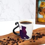 Color Changing Cat Coffee Mug for Cat Lovers - Mom Birthday Gifts for Women - Crazy Kitten Lady Mugs Gift for Animal Lover Mom, Daughter, Sister, Aunt, Wife, Best Friends, BFF, Coworkers, Her - 12oz