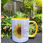Sometimes You Forget You're Awesome Inspirational Mug - Gifts for Women & Men, Mother's Day, Birthday & More