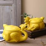 Funny salt-baked chicken, cup coffee cup, ceramic mug, creative and wonderful sand sculpture
