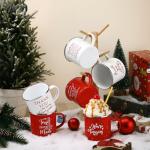 Sieral 6 Pcs Employee Appreciation Gifts, Thank You Gift for Women Men 12 oz Enamel Mugs with Handle for Team Coworkers Teacher Mentor Leaders Friends Thanksgiving Christmas Gifts