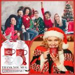 Sieral 6 Pcs Employee Appreciation Gifts, Thank You Gift for Women Men 12 oz Enamel Mugs with Handle for Team Coworkers Teacher Mentor Leaders Friends Thanksgiving Christmas Gifts