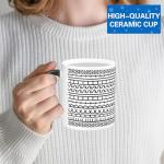 Vesici Heat Change Coffee Mug Hidden Message Ceramic Coffee Mug Gag Gift Funny Cup for Halloween Christmas Raunchy Dark Humor Bestie Friends Coworker Office Prank Gift