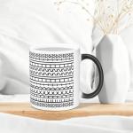 Vesici Heat Change Coffee Mug Hidden Message Ceramic Coffee Mug Gag Gift Funny Cup for Halloween Christmas Raunchy Dark Humor Bestie Friends Coworker Office Prank Gift