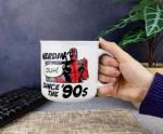 Deadpool Nerd Since the '90s Camper Mug 20oz