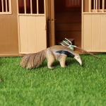 Simulation Forest Wild Animal Capybara Raccoon Badger Wolverine Anteater Beaver Otter Model Figure Collector Toys Gift For Kids