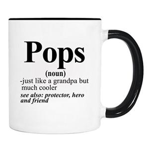 wildwindapparel Pops - Mug - Pops Gift - Pops Mug - Gifts For Pops