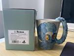 Homee Handmade Creative Art Coffee Mug Ceramic Milk Cups Ocean Style (Octopus)