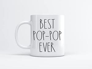 Best Pop-Pop Ever Coffee Mug - Gifts for Christmas & Birthday - Father's Day/Mother's Day - Family Mug 11oz
