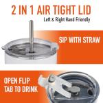 HODREU Aesthetic Tumbler Northern Lights Lover Aurora Themed Gifts Tumbler Insulated Travel Mug for Coworker Women Nature Forest Lovers 20 Oz Stainless Steel Thermal Cup Christmas Birthday