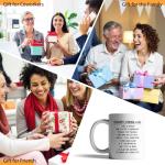 XKZGSZB Thoughts During Work, Funny Double Sided Print Office Home Ceramic Coffee Mug, Gifts for Friend Leader Colleague Boss Manger New Employee, Retirement Goodbye Office Humor Sarcastic Gifts